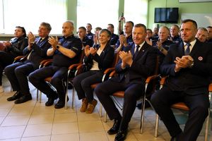 Policjant ruchu drogowego.
