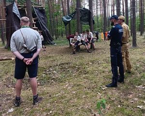 Wspólne działania służb na obozach harcerskich