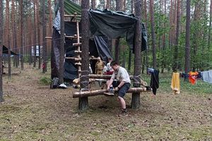 Wspólne działania służb na obozach harcerskich