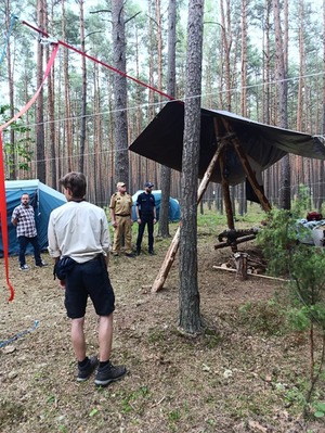 Wspólne działania służb na obozach harcerskich