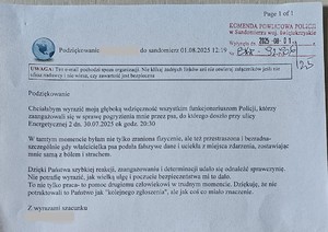 podziękowania