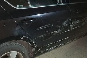 rozbite auto
