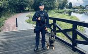 Lucy - policyjny pies patrolowo-tropiący w koneckiej Komendzie