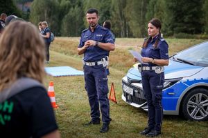 Świętokrzyscy policjanci na Zlocie Chorągwi Kieleckiej ZHP 2025