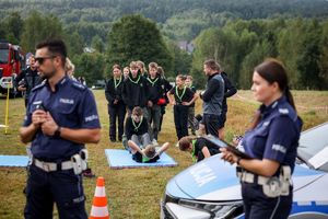 Świętokrzyscy policjanci na Zlocie Chorągwi Kieleckiej ZHP 2025