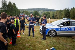 Świętokrzyscy policjanci na Zlocie Chorągwi Kieleckiej ZHP 2025