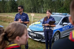 Świętokrzyscy policjanci na Zlocie Chorągwi Kieleckiej ZHP 2025