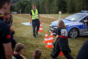 Świętokrzyscy policjanci na Zlocie Chorągwi Kieleckiej ZHP 2025