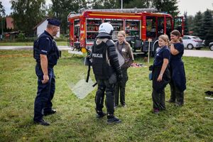 Świętokrzyscy policjanci na Zlocie Chorągwi Kieleckiej ZHP 2025