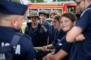 Świętokrzyscy policjanci na Zlocie Chorągwi Kieleckiej ZHP 2025