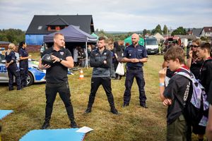 Świętokrzyscy policjanci na Zlocie Chorągwi Kieleckiej ZHP 2025