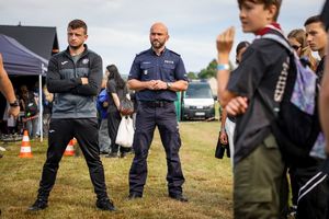 Świętokrzyscy policjanci na Zlocie Chorągwi Kieleckiej ZHP 2025