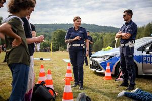 Świętokrzyscy policjanci na Zlocie Chorągwi Kieleckiej ZHP 2025