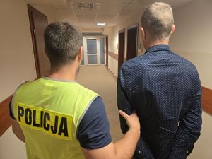 zatrzymany mężczyzna