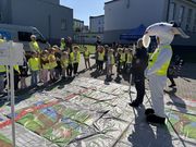 „Bezpieczna droga do szkoły” - działania profilaktyczne koneckich policjantów