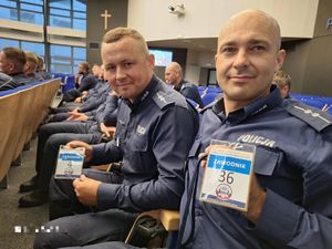 Nasz policjant na podium XXXV Ogólnopolskiego Konkursu „Policjant Ruchu Drogowego”