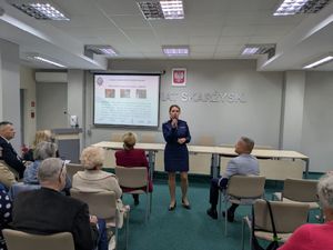 uczestnicy „Bezpieczny senior – świadomy senior”