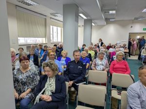 uczestnicy „Bezpieczny senior – świadomy senior”