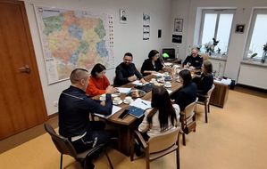 Partnerzy w trakcie spotkania