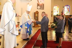Pielgrzymka mundurowych do Sanktuarium Marki Bożej Miłosierdzia w Skarżysku-Kamiennej