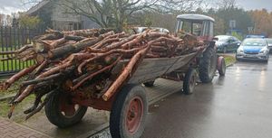 niesprawny ciągnik rolniczy