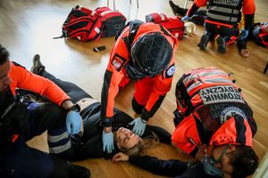 uczestnicy ćwiczeń