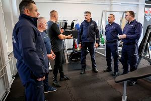 Po remoncie wraca do użytku. Nowa siłownia dla funkcjonariuszy