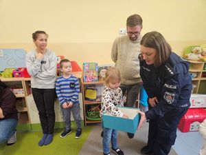 Policjantki odwiedziły przedszkole w Tarłowie
