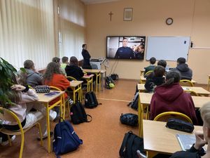 działania profilaktyczne z policjantami