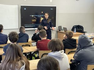 działania profilaktyczne z policjantami