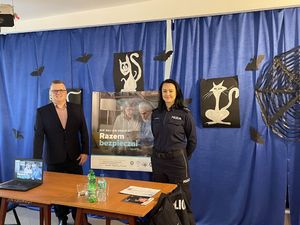 podczas spotkania z seniorami