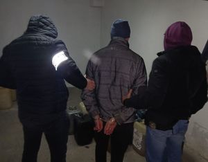 zabezpieczone na miejscu zdarzenia