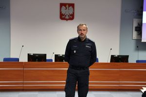 policjanci podczas szkolenia