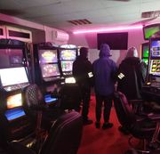 zabezpieczone nielegalne kasyno