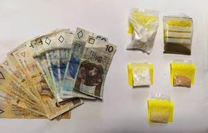 narkotyki i pieniądze