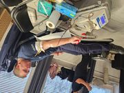 Policjanci z Opatowa włączyli się w akcję honorowego krwiodawstwa