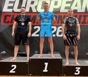 Świętokrzyski policjant z medalem Mistrzostw Europy BJJ
