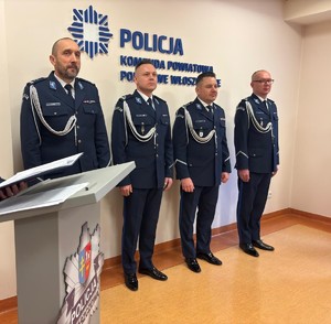 Zmiana na stanowisku Pierwszego Zastępcy Komendanta Powiatowego Policji we Włoszczowie