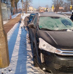 zatrzymany do kontroli pojazd