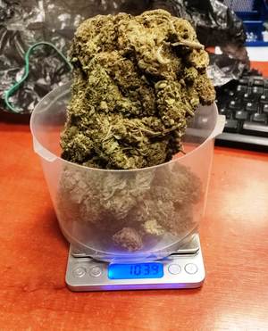 zabezpieczone przedmioty i narkotyki