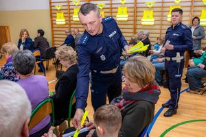 Uczestnicy w trakcie spotkania