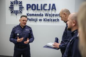 Uroczystość powierzenia obowiązków na stanowisku naczelnika nowego wydziału