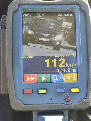 przekroczenie prędkości