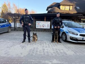 Policjanci czuwali nad bezpieczeństwem podczas meczu