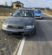 zatrzymane do kontroli Audi