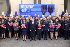 Medale im. podkom. Andrzeja Struja dla świętokrzyskich policjantów