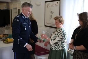 Wielkanocne spotkanie z rodzinami poległych policjantów