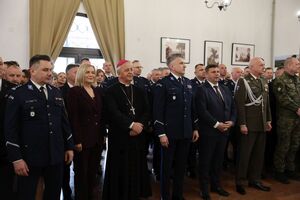 Uczestnicy spotkania wielkanocnego