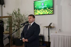 Uczestnicy spotkania wielkanocnego