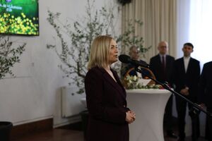 Uczestnicy spotkania wielkanocnego